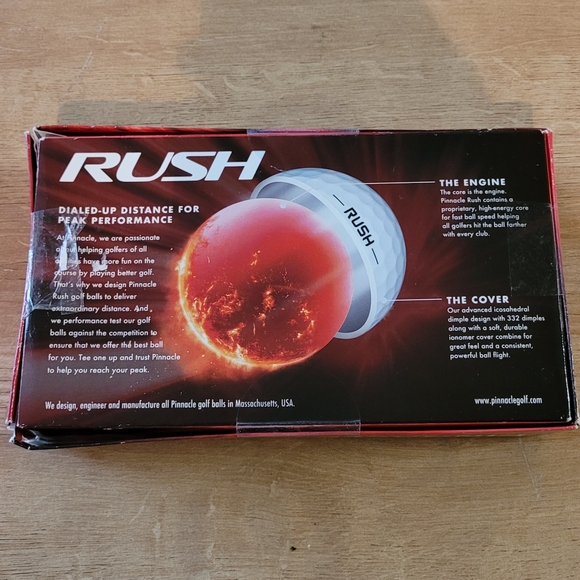 Nwt! Pinnacle Rush Golf Balls - 15 Pack - Picture 3 of 3